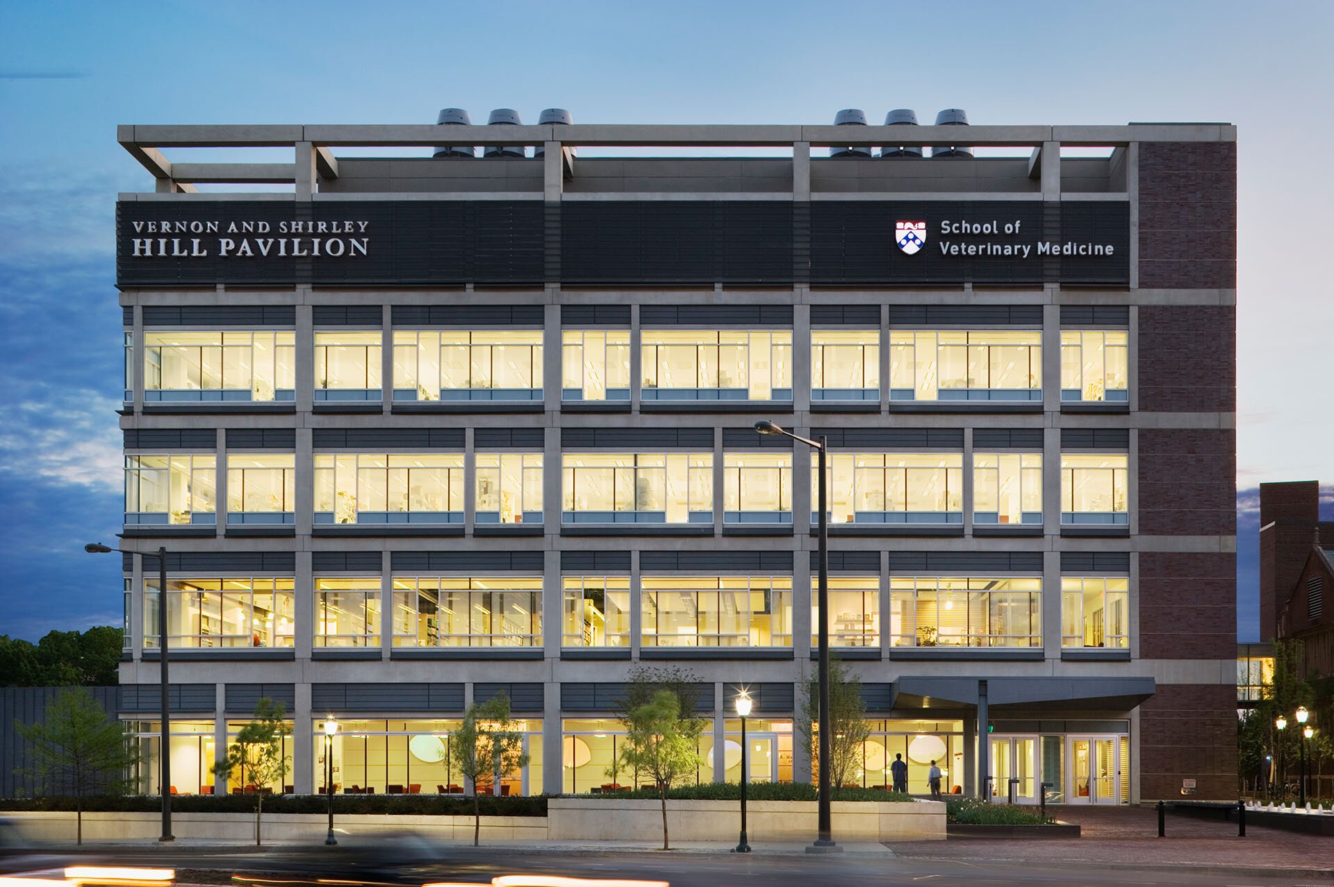 宾夕法尼亚大学兽医学院希尔馆，Polshek Parntership Architects
