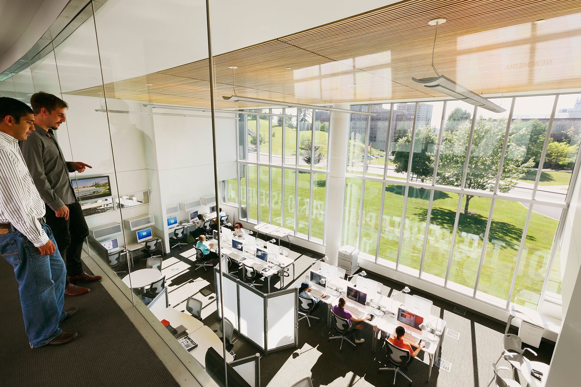 S.I. Newhouse School of Public Communications, Syracuse University, Syracuse, New York, Polshek Partnership Architects