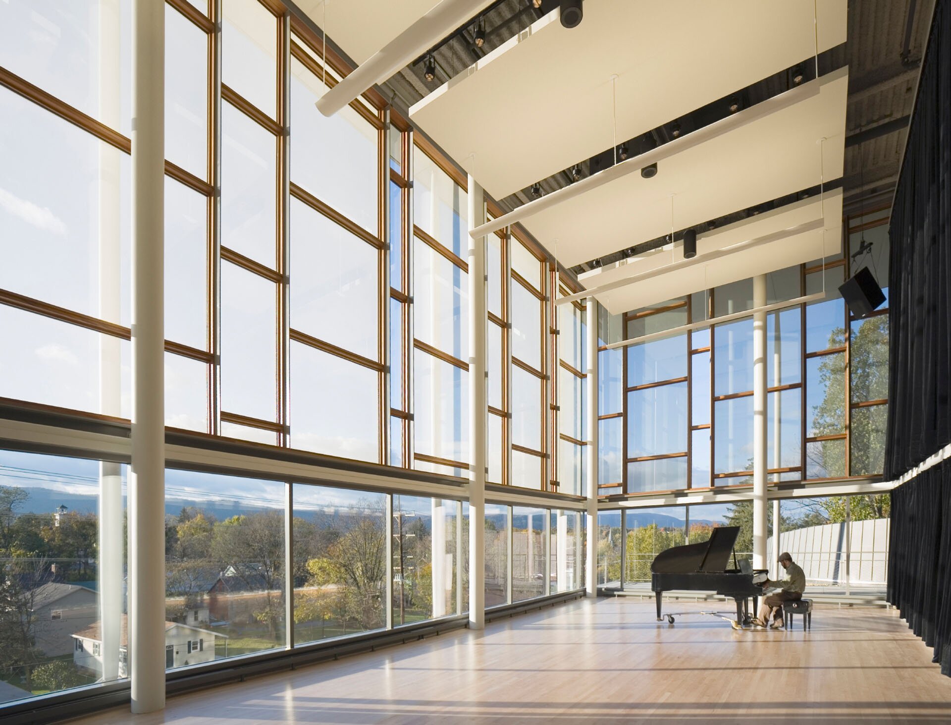 Burgin Performing Arts Center; Mercersburg Academy; Mercersburg; Pennsylvania; Polshek Partnership Architects
