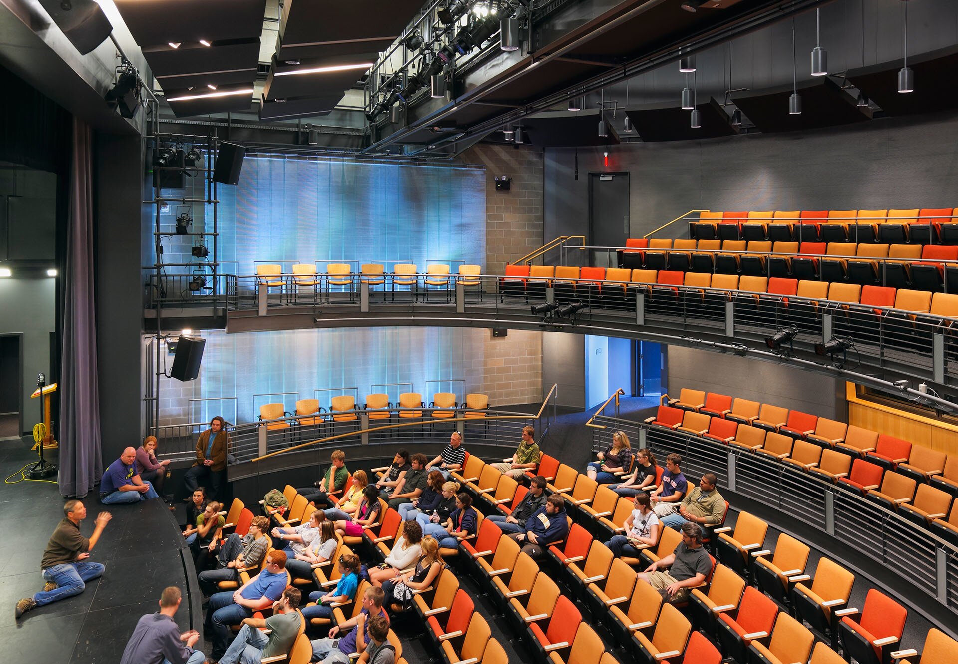 Vukovich Center for Communication Arts, Allegheny College Location: Meadville, Pennsylvania, Architect: Polshek Parnership