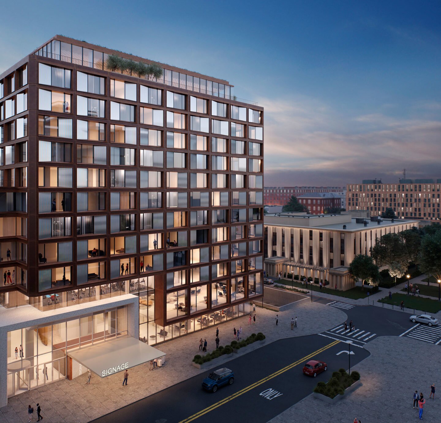 1850_CapCrossing_09_Aerial-South-Block_DUSK_12_Upcate