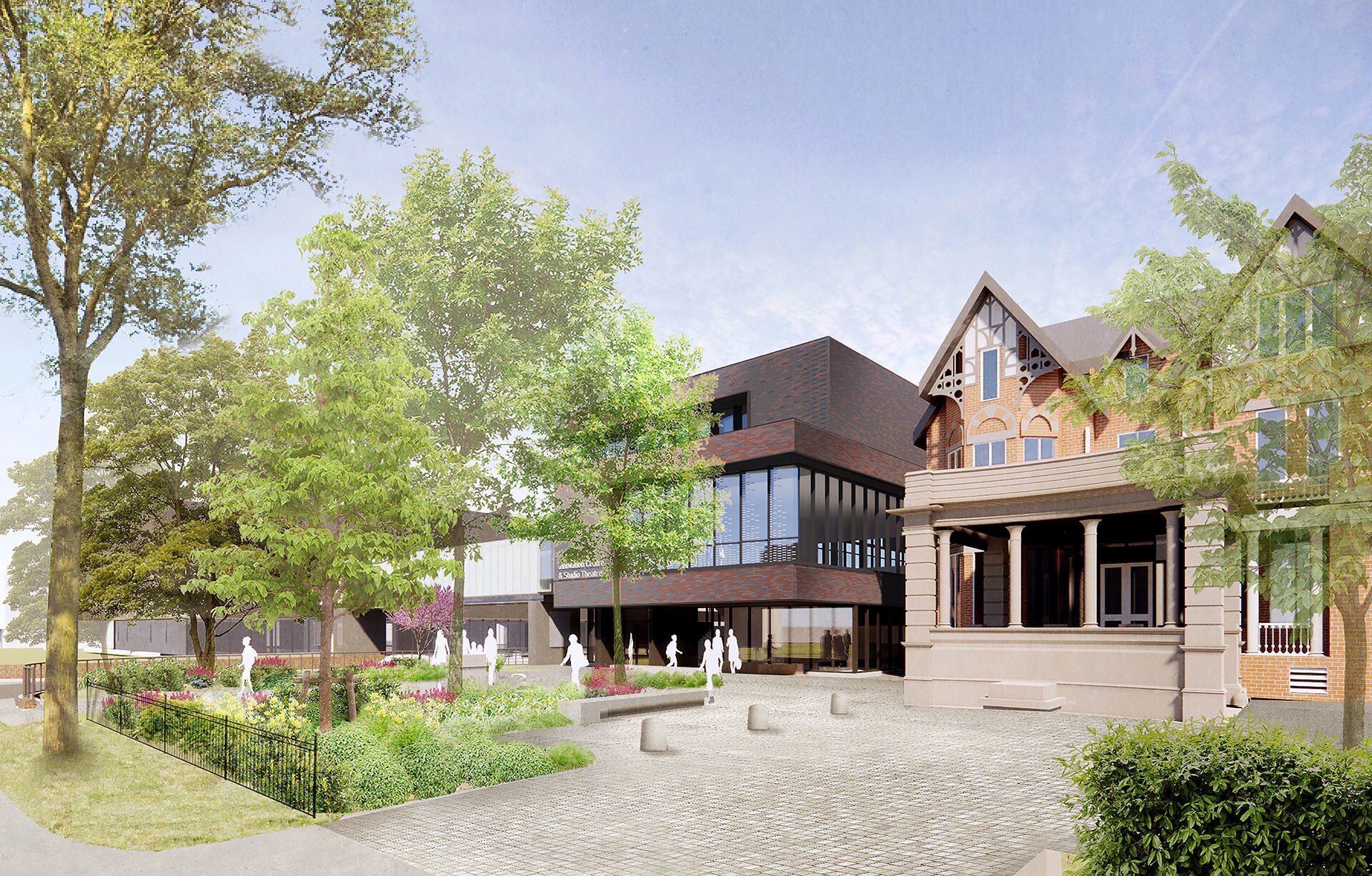 1842_BranksomeHall_Perspective_SE-Corner