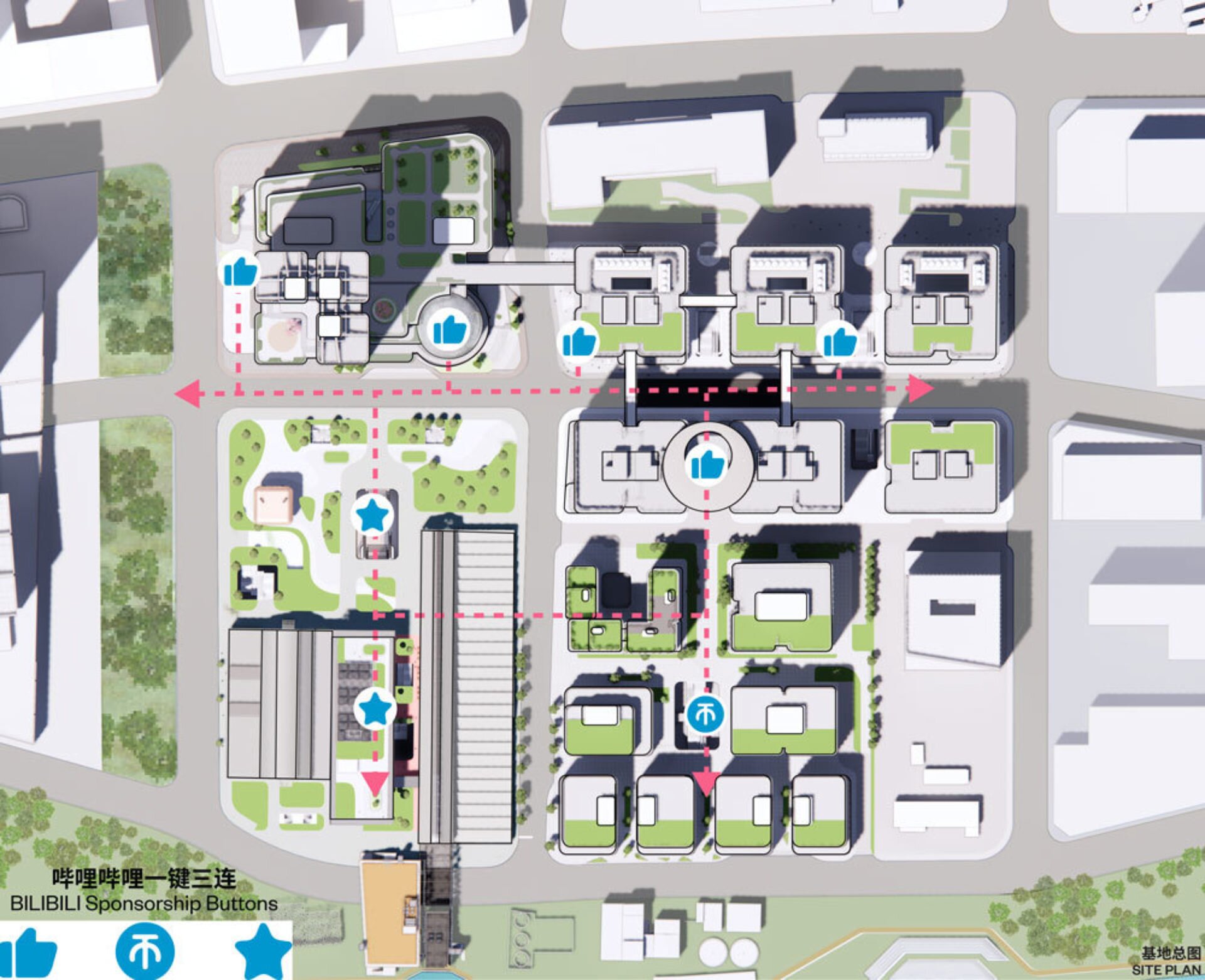 Ennead-2135-Bilibili-25-SitePlanAnalysis-siteplan